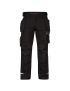 Galaxy Damen Bundhose Schwarz/Anthrazit Grau/34