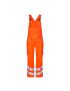 Safety Latzhose Grün/Orange/56