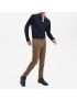 Baumwollhose in Fitted Fit Navy/23