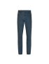 Hose im Wolllook in Fitted Fit Navy/23